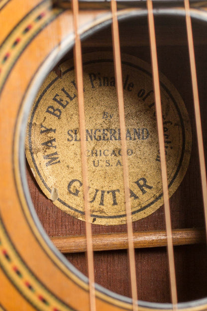 Slingerland May Bell Recording Master Model #12 Flat Top Acoustic Guitar (1931)