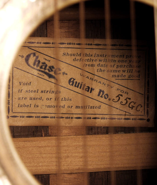 Lyon & Healy Chase Flat Top Acoustic Guitar (1910)
