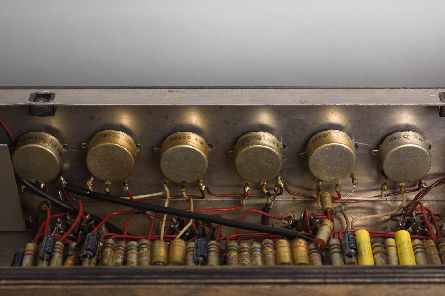 Vox AC-50 with Reproduction Cabinet Piggyback Tube Amplifier (1965-6)