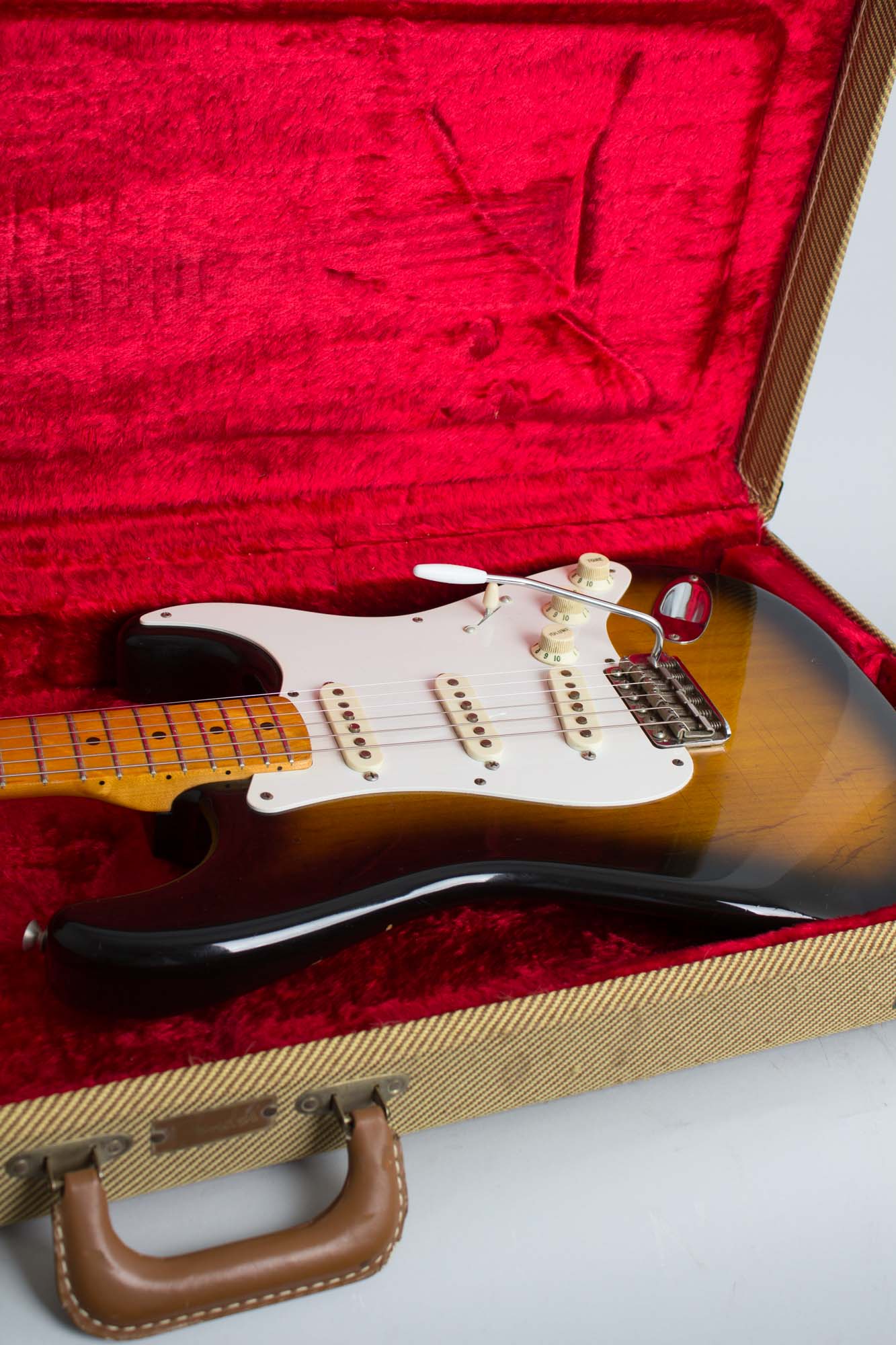 Fender Stratocaster '57 AVRI Owned and used by Elliott Sharp Solid Body Electric Guitar (1982)