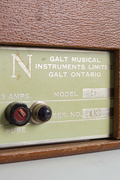 Galt Musical Instruments The Mason Model 5 Tube Amplifier (1954)