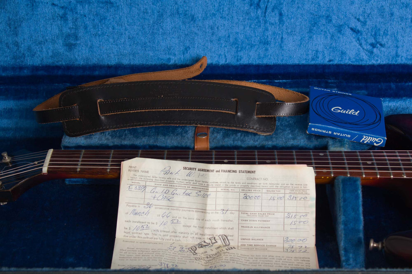 Guild S-100 Polara Solid Body Electric Guitar (1965)