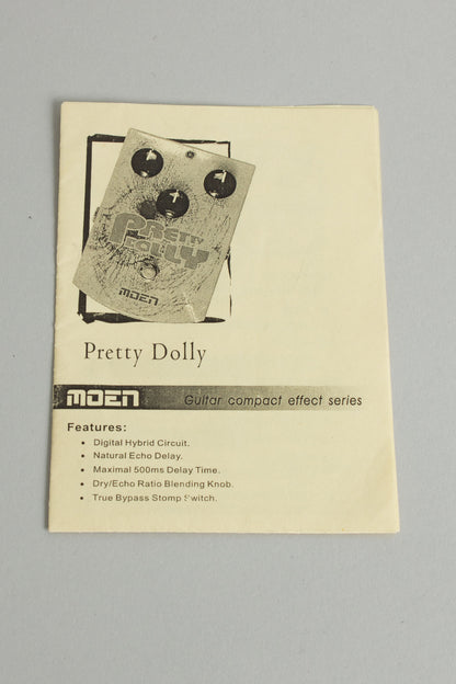 Moen Pretty Polly Owned and Used by Tom Verlaine Delay Effect (2020)