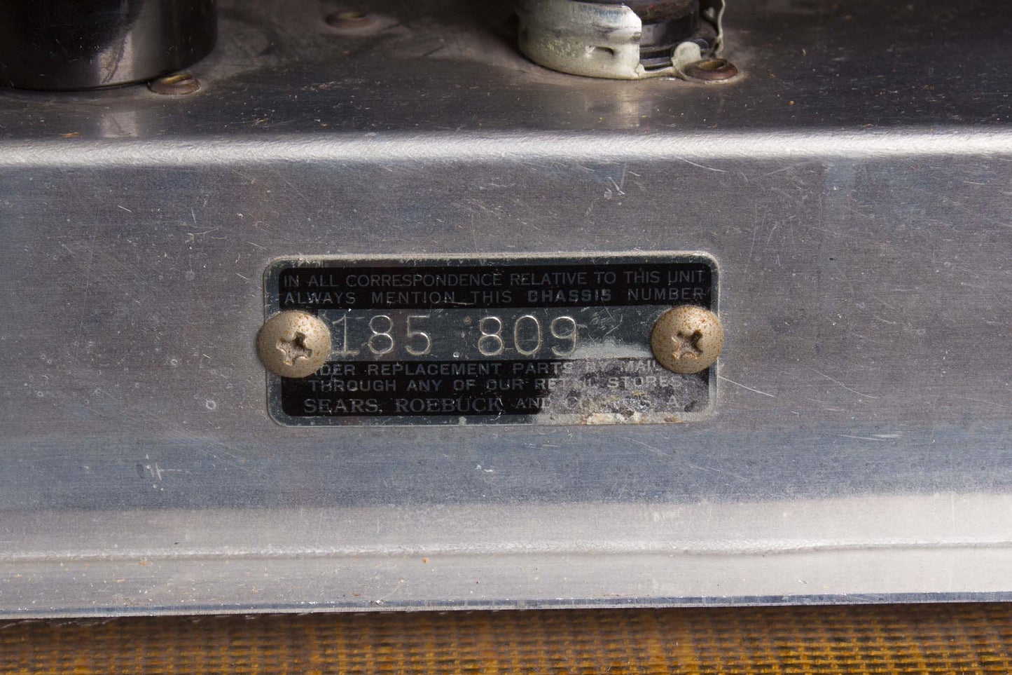 Danelectro Silvertone Model 1336 Tube Amplifier (1956)