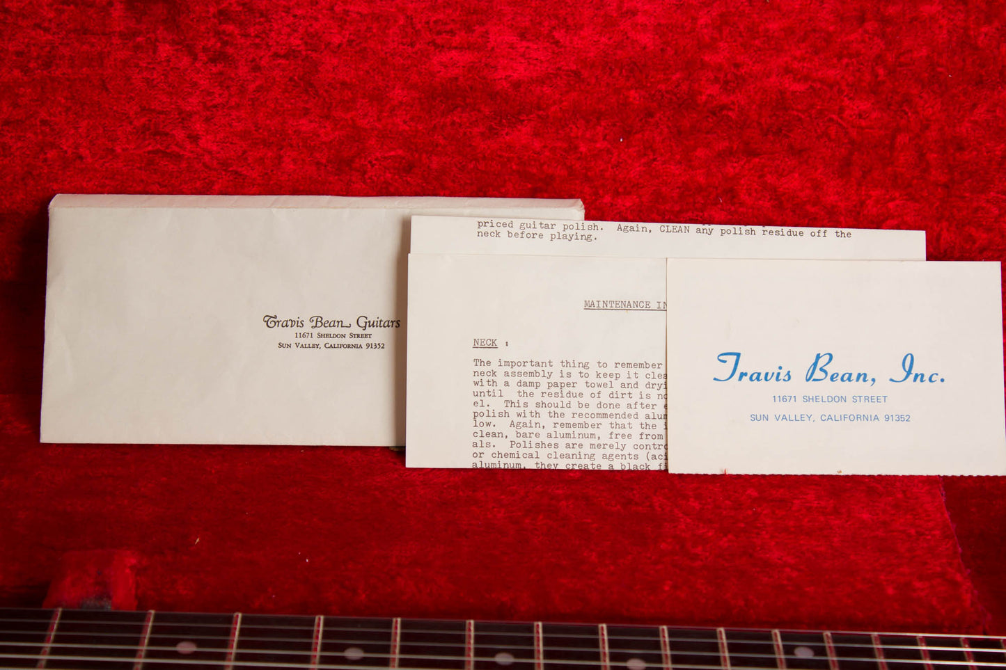 Travis Bean TB-1000S Standard Solid Body Electric Guitar (1977)