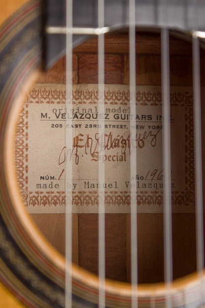 Manuel Velazquez El Classico Special Flamenco Guitar (1960)