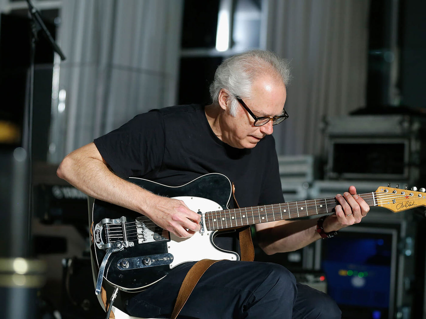 J.W. Black Telecaster Custom Owned and Used by Bill Frisell Solid Body Electric Guitar