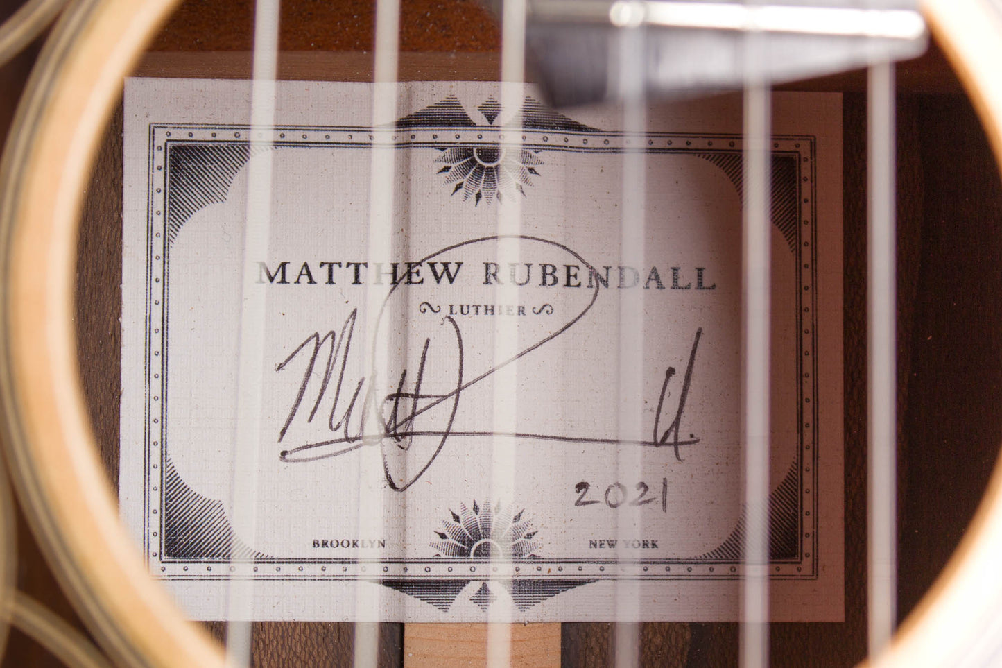 Matt Rubendall Classical Guitar (2021)