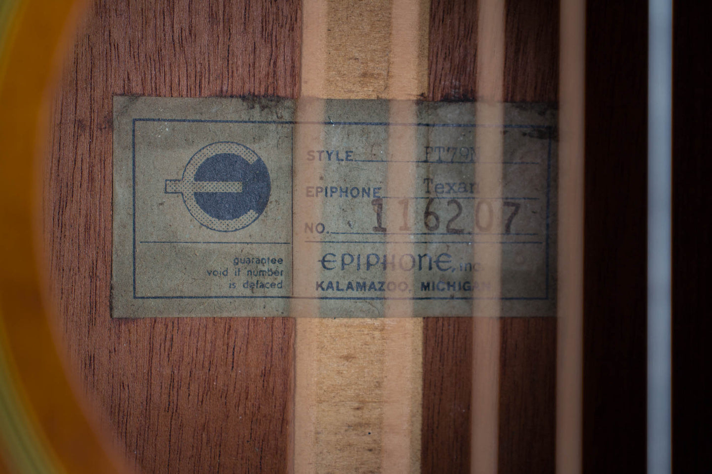 Epiphone FT-79 Texan Flat Top Acoustic Guitar (1963)