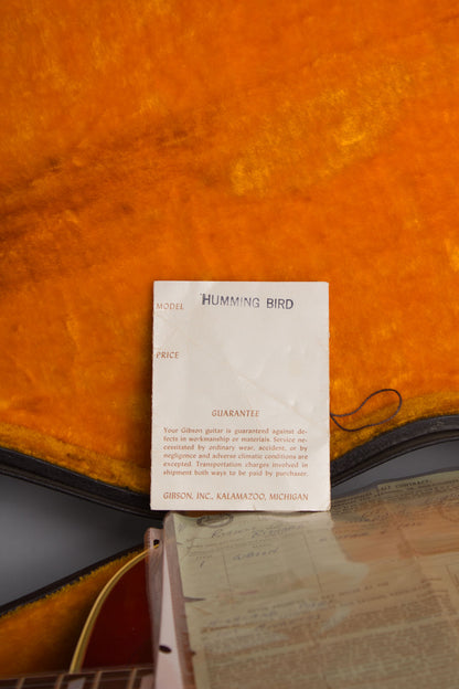 Gibson Hummingbird Flat Top Acoustic Guitar (1962)