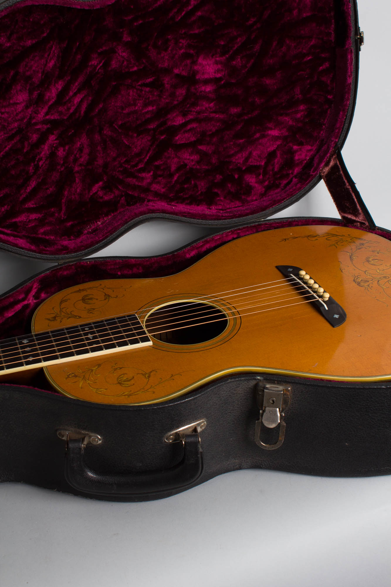 Washburn Model 5238 Deluxe Flat Top Acoustic Guitar (1930)