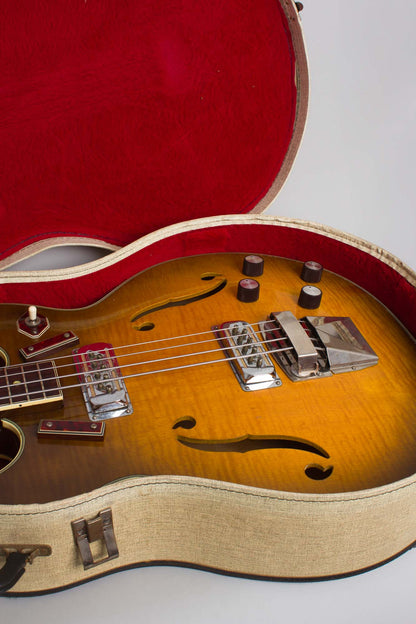 Harmony H-27 Hollow Body Electric Bass Guitar (1966)