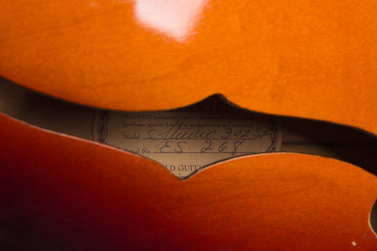 Guild Studio S-302 Thinline Hollow Body Electric Guitar (1968)