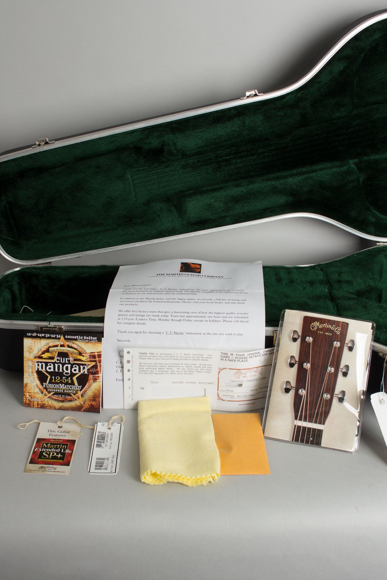 C. F. Martin D-42 Koa Flat Top Acoustic Guitar (2002)