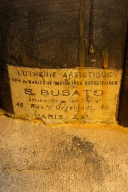 Busato Grand Modele Gypsy Jazz Acoustic Guitar (late 1930's)