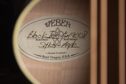 Weber Carved Top Mandocello (2016)