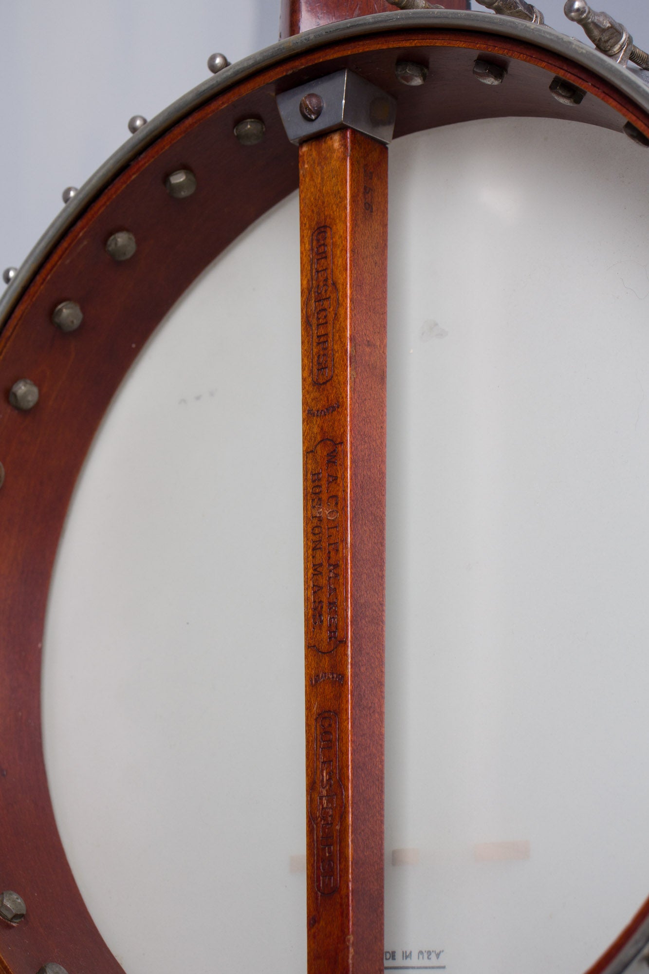 W. A. Cole Eclipse 5 String Banjo (1892)