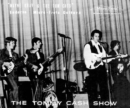 Micro-Frets Signature Made For Tommy Cash & The Tom Cats Semi-Hollow Body Electric Guitar (1970)