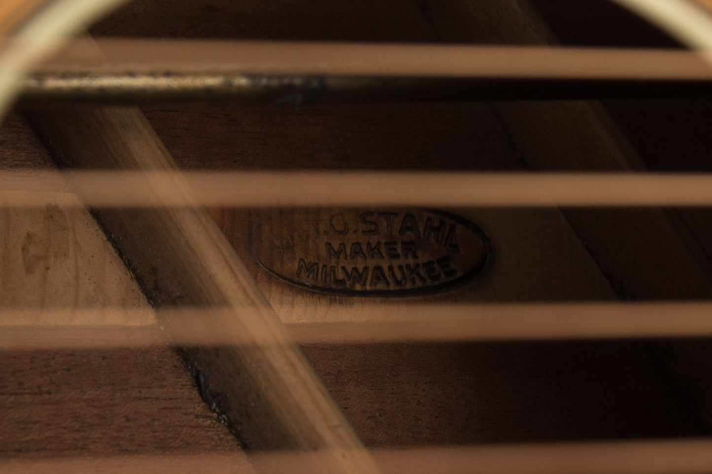 Larson Brothers Stahl 10 Sub-Bass Harp Guitar (1912)