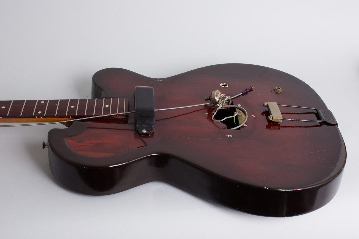 Dopyera Brothers DB Original Prototype Hollow Body Electric Bass Guitar (1959)