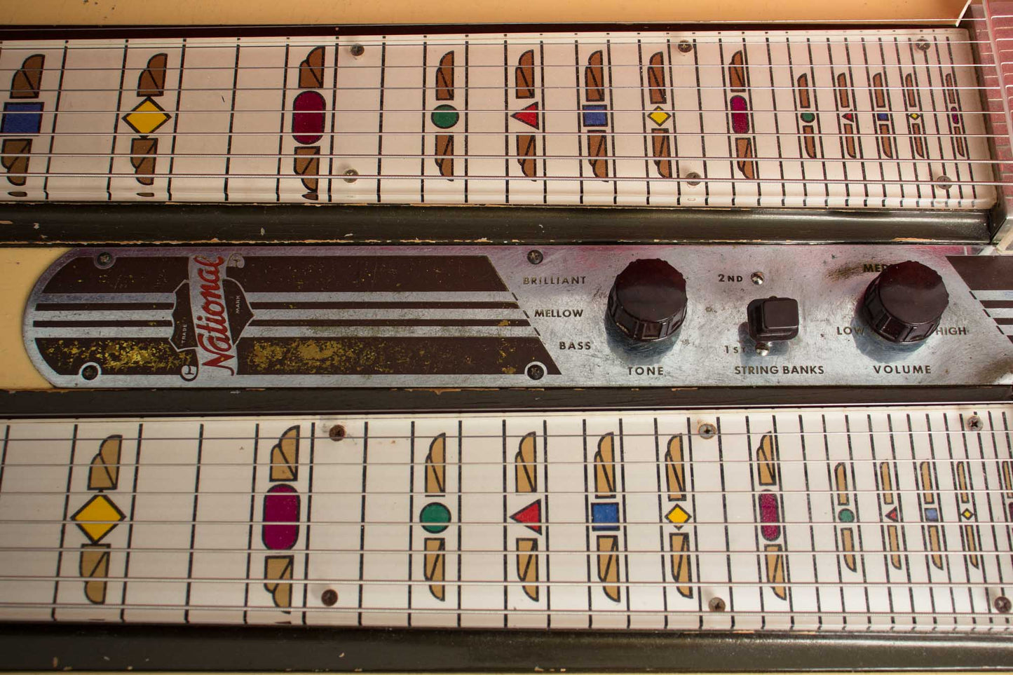 National Grand Console Model 1050 Double Eight Lap Steel Electric Guitar (1949)