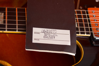 Gibson ES-335TD Semi-Hollow Body Electric Guitar (1968)