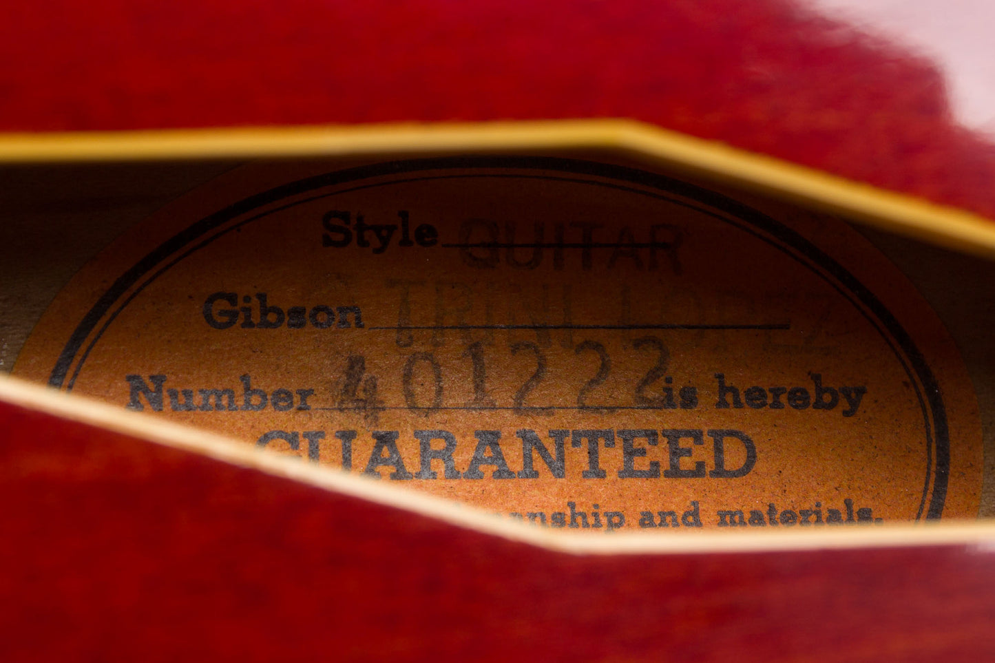 Gibson Trini Lopez Standard Semi-Hollow Body Electric Guitar (1966)