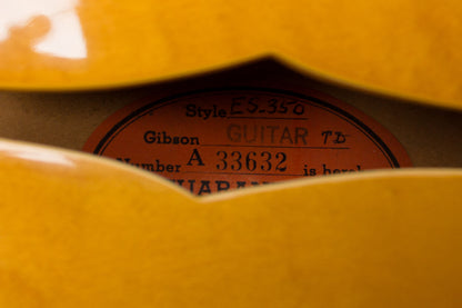 Gibson ES-350TN Thinline Hollow Body Electric Guitar (1960)