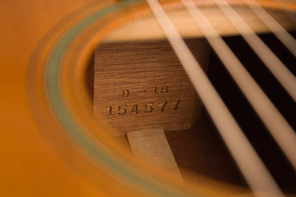 C. F. Martin D-18 Flat Top Acoustic Guitar (1957)