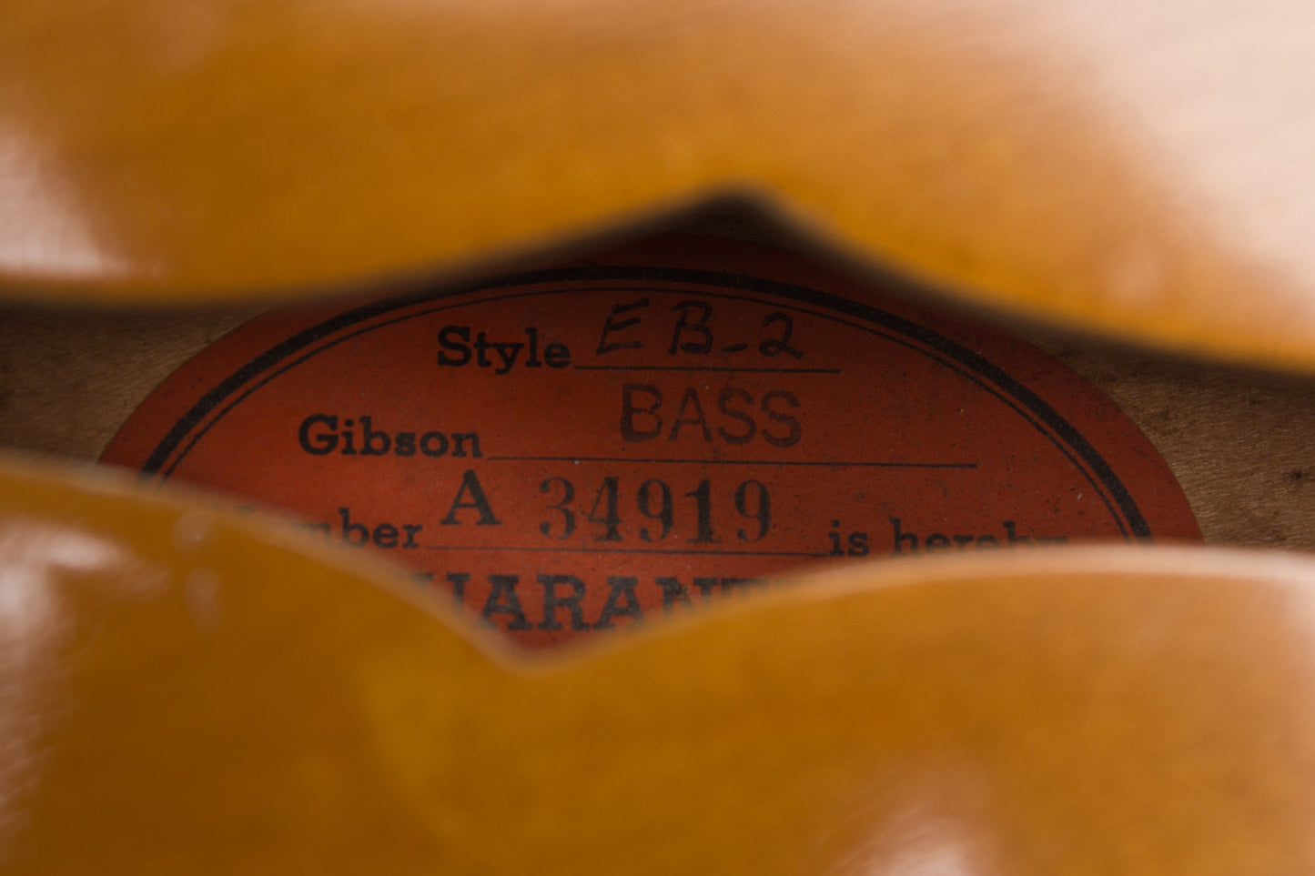 Gibson EB-2N Electric Bass Guitar (1959)