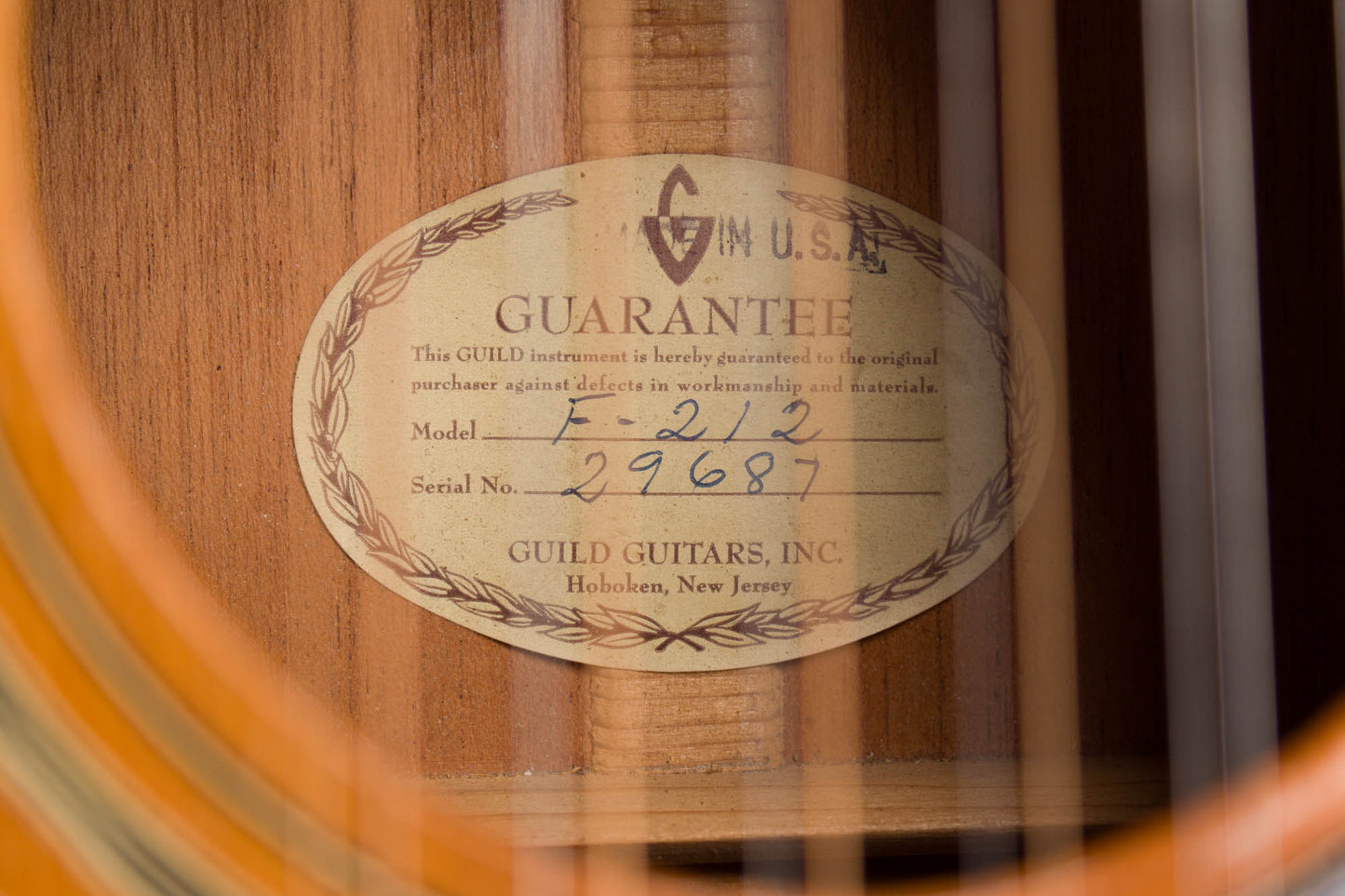 Guild F-212 12 String Flat Top Acoustic Guitar (1964)