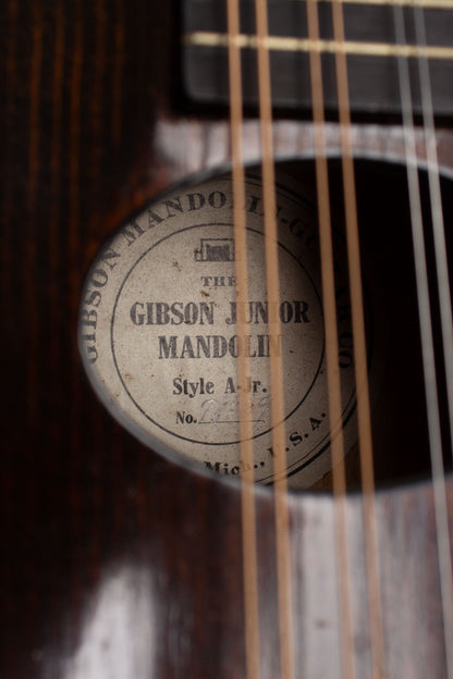 Gibson A-Junior Snakehead Carved Top Mandolin (1925)