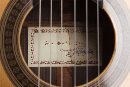 Jose Gonzalez Lopez Classical Guitar (2002)