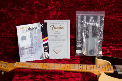 Fender 52 Esquire Custom Shop Relic Jason Smith Masterbuilt HB MBJS Solid Body Electric Guitar (2014)