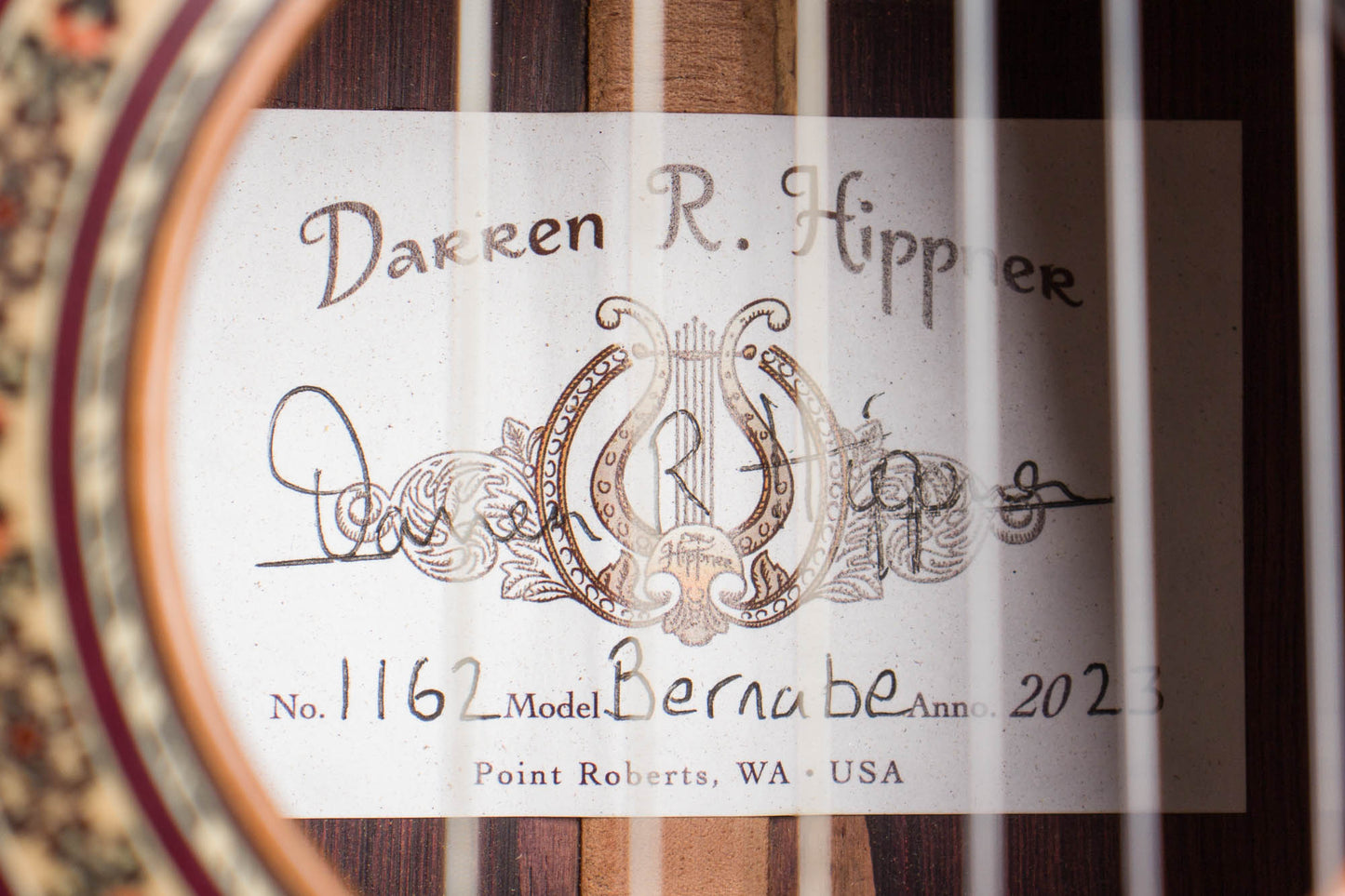 Darren Hippner Bernabe Model Classical Guitar (2023)