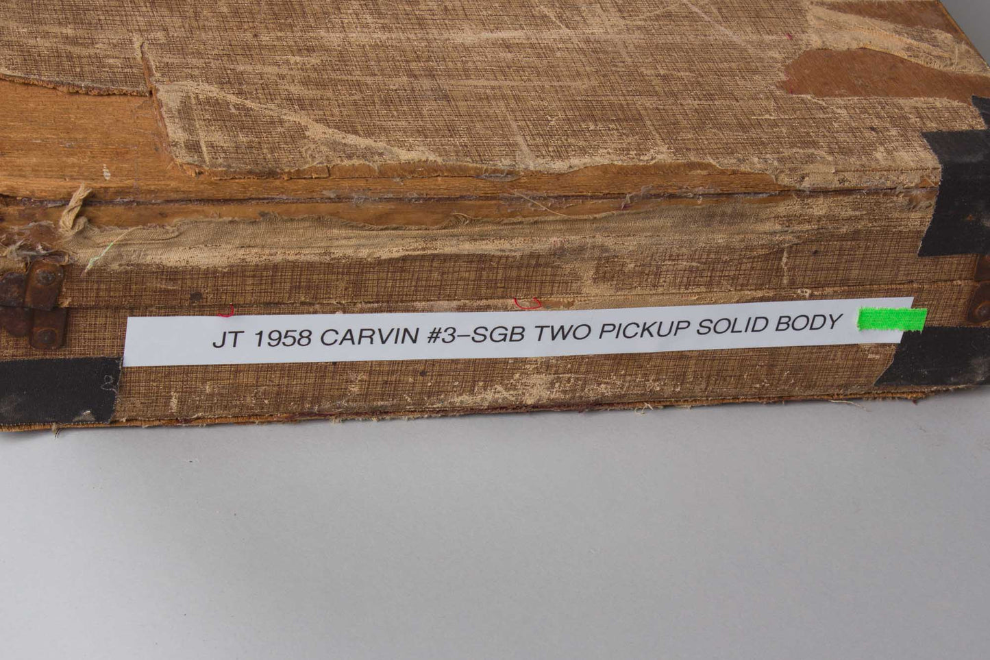 Carvin #3-SGB Two Pickup Owned by Jeff Tweedy of Wilco Solid Body Electric Guitar (1958)