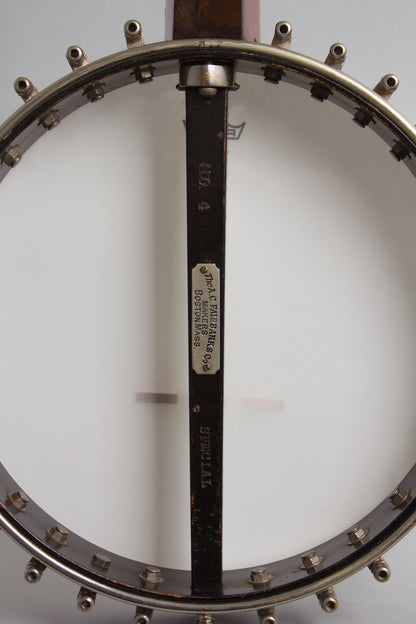 A. C. Fairbanks # 4 Special 5 String Banjo (1909)