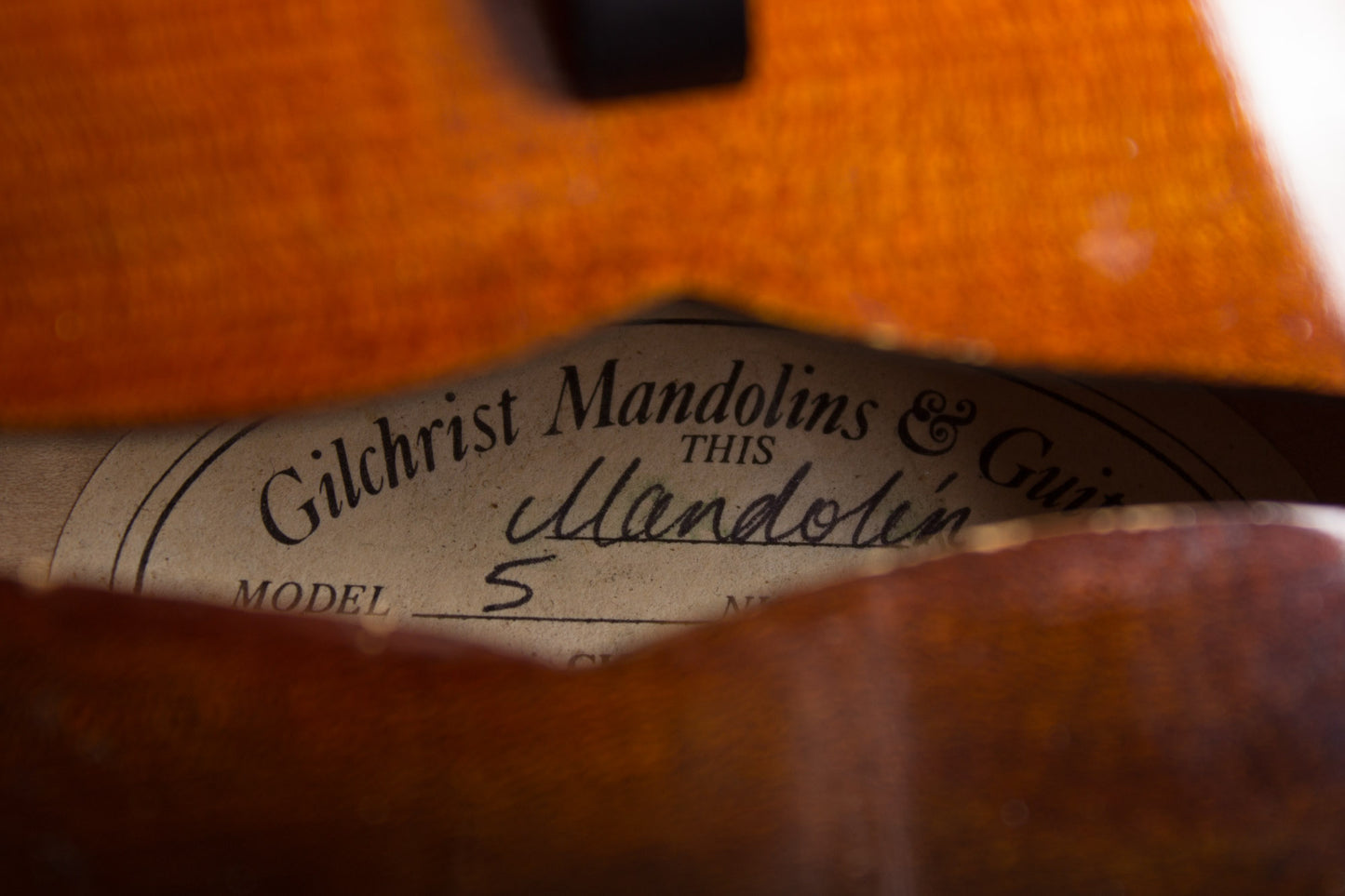Gilchrist Model 5 Carved Top Mandolin (1997)