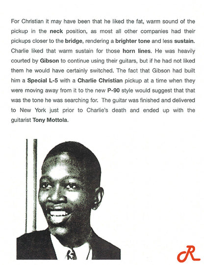 Gibson L-5P built for Charlie Christian later owned and used by Tony Mottola Arch Top Hollow Body Electric Guitar (1940)
