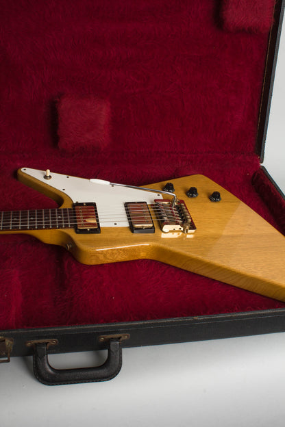 Gibson Explorer Custom Shop Korina Edition Solid Body Electric Guitar (1983)