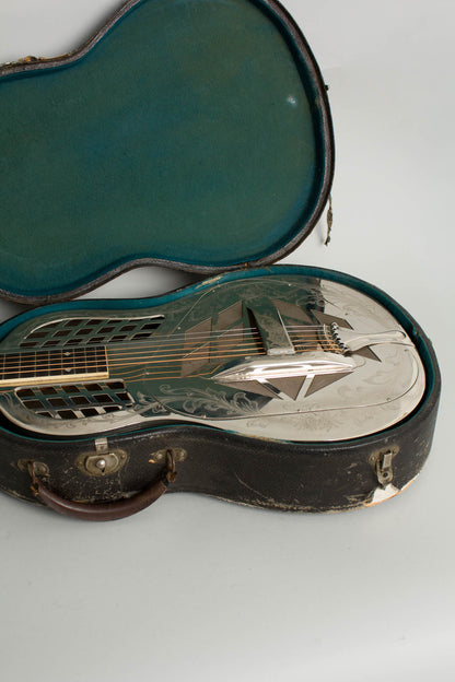 National Style 4 Tricone Squareneck Resophonic Guitar (1932)