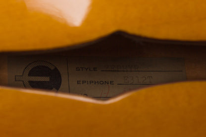 Epiphone Zephyr E-312T Thinline Hollow Body Electric Guitar (1960)