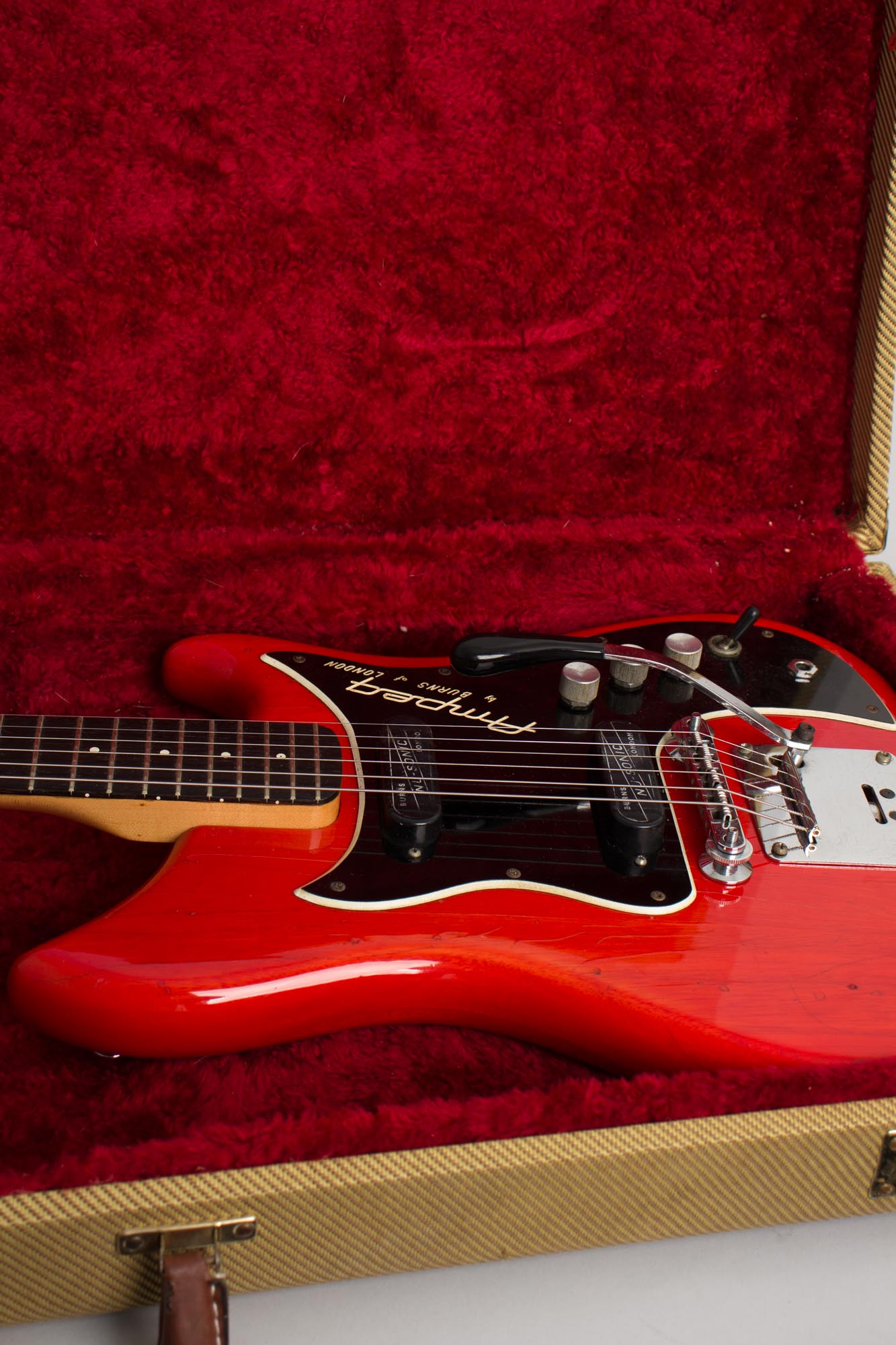 Burns Ampeg Nu-Sonic Solid Body Electric Guitar (1964)