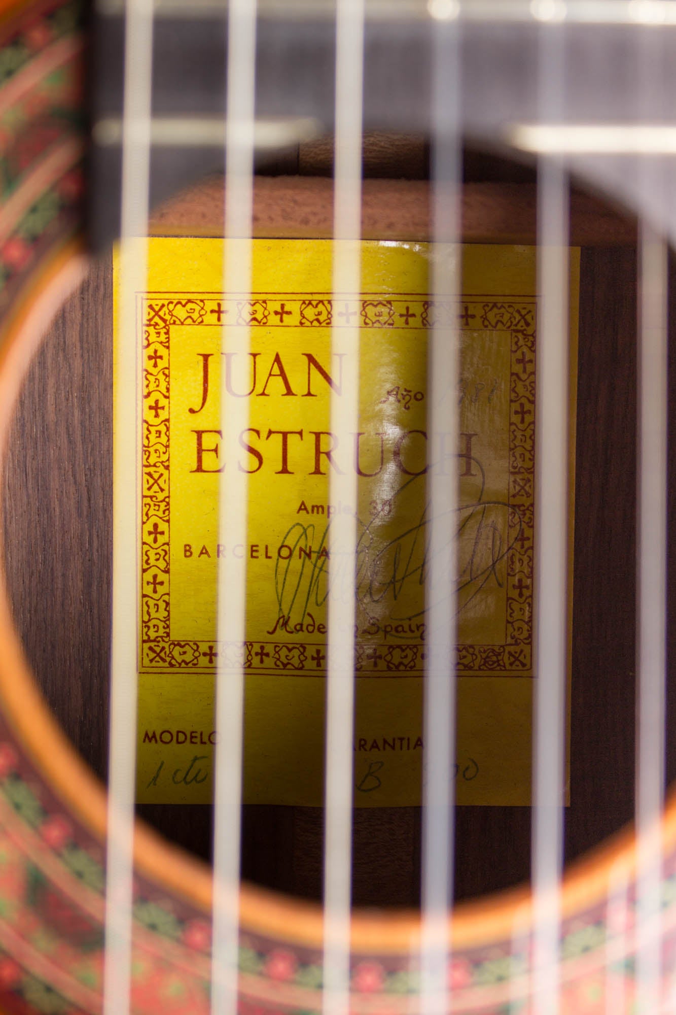 Juan Estruch Modelo 1 CTO Classical Guitar (1981)