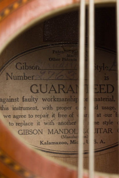 Gibson K-1 Carved Top Mandocello (1914)