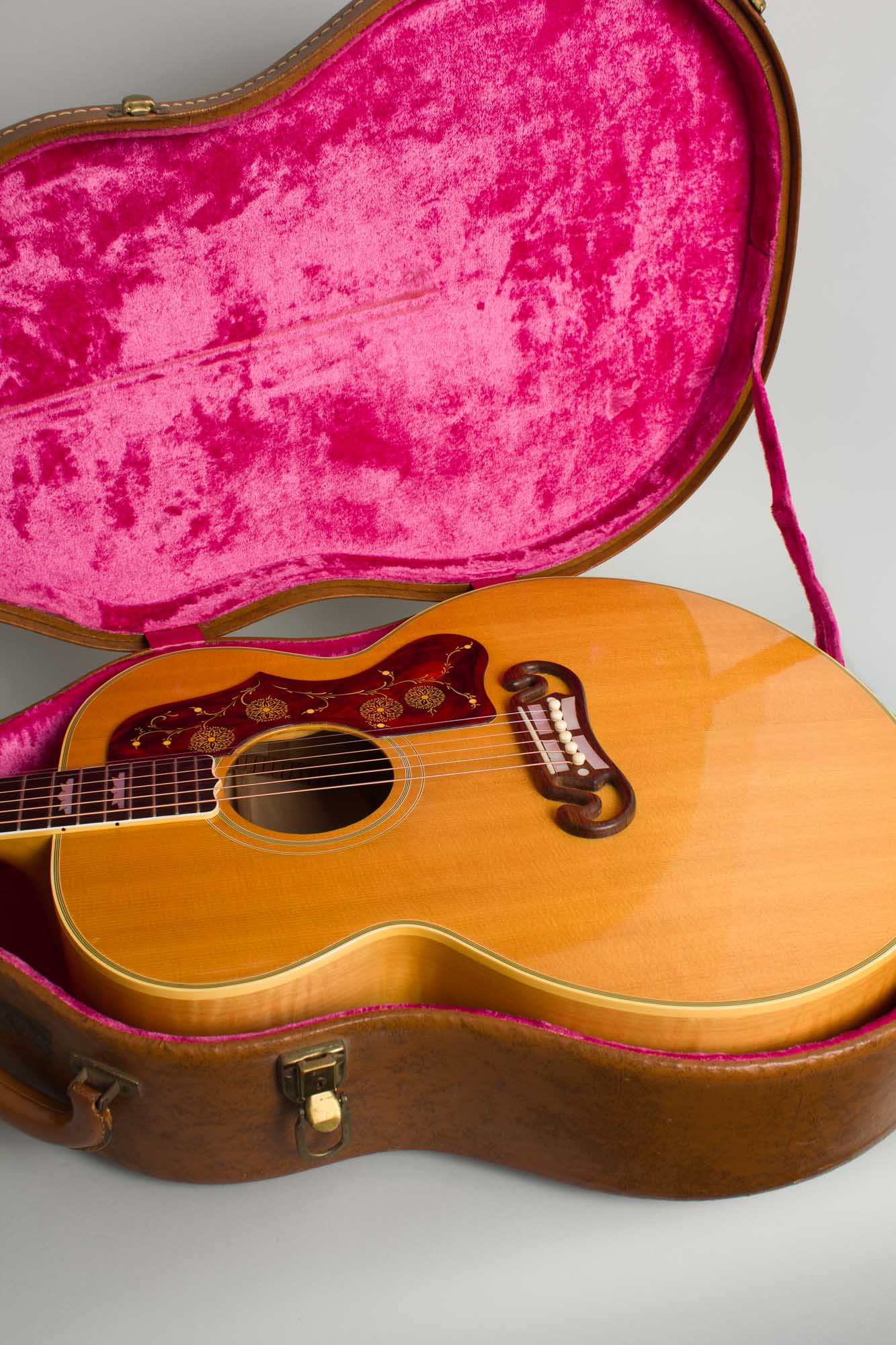 Gibson J-200N Flat Top Acoustic Guitar (1958)