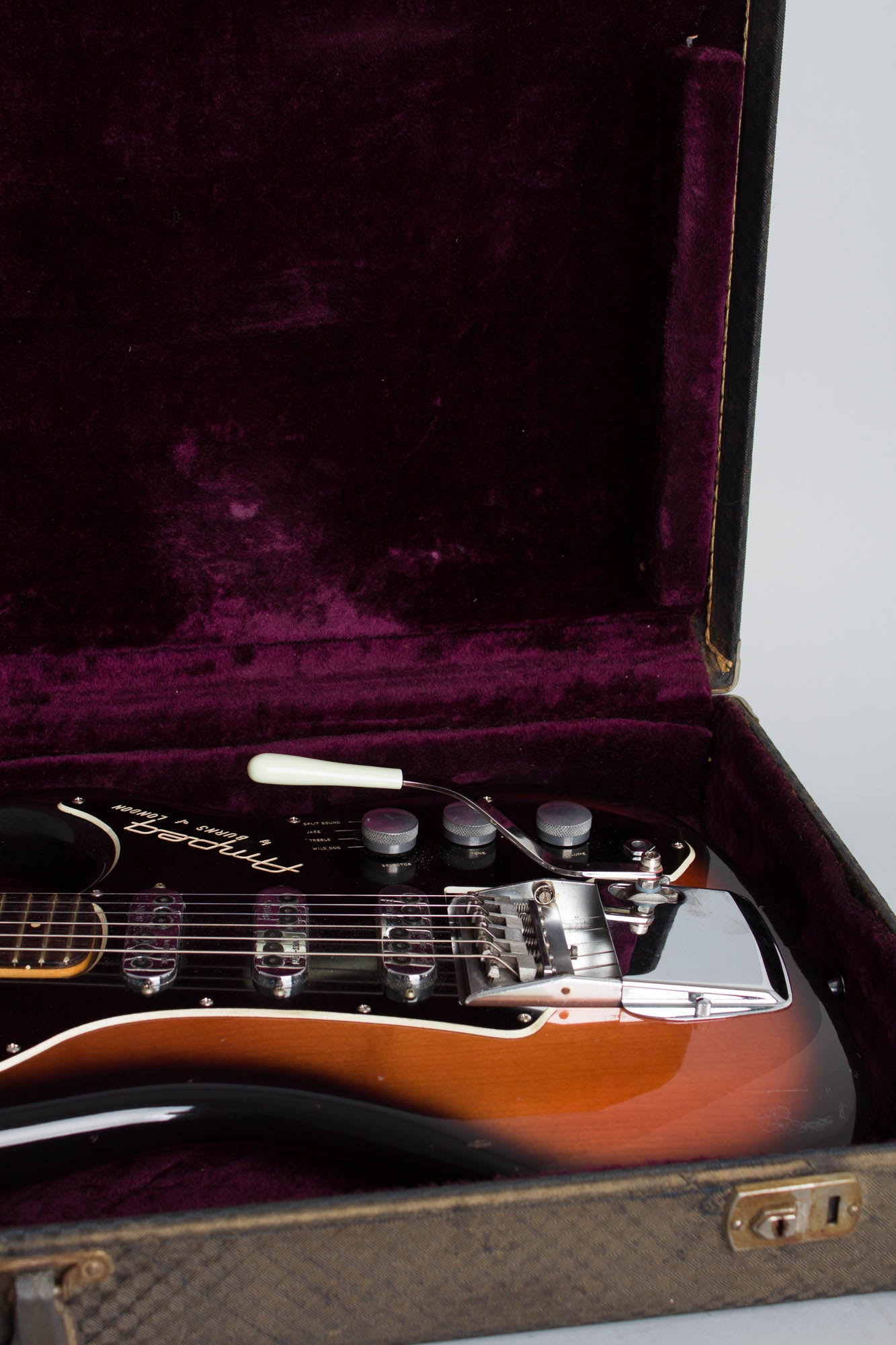 Burns Ampeg Wild Dog EG-1S Jazz Split Sound Solid Body Electric Guitar (1964)