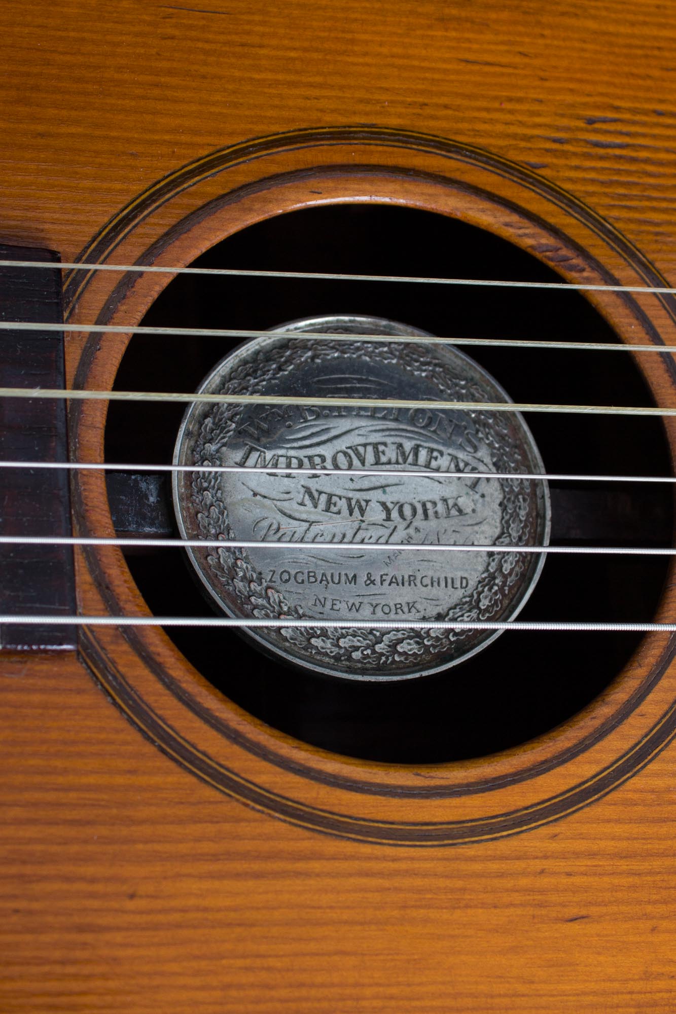 John C. Haynes Wm. B. Tilton Style # 0 Flat Top Acoustic Guitar (1875)