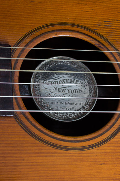 John C. Haynes Wm. B. Tilton Style # 0 Flat Top Acoustic Guitar (1875)