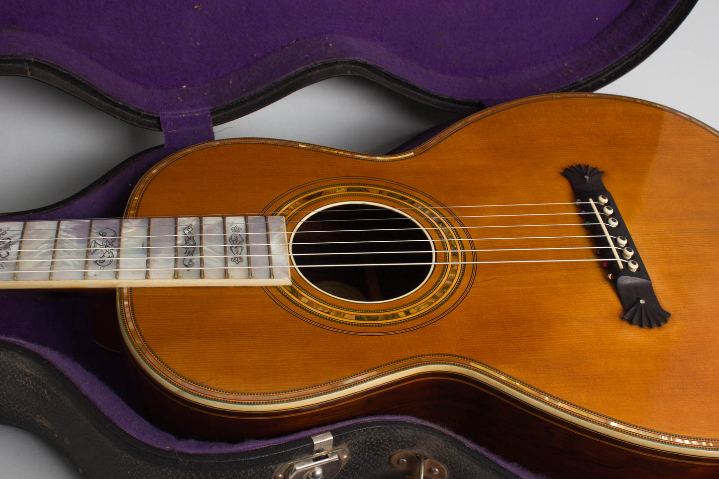 Washburn Style 388 Flat Top Acoustic Guitar (1900)